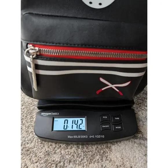 Friday The 13th Mini Backpack Jason Voohees Mask Bag By Bioworld Halloween - Picture 16 of 16